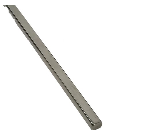 Polished steel steering - 18",
